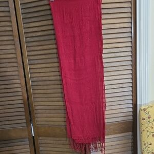 Source Unknown Red Scarf